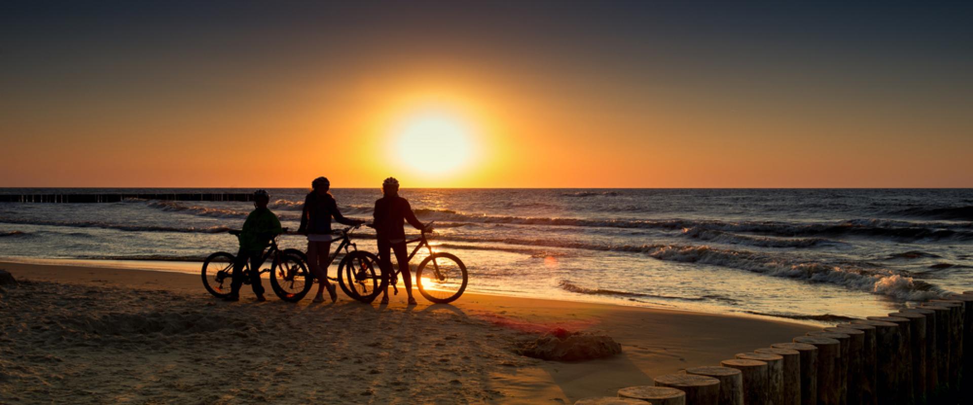 Sonnenuntergang bei Binz 