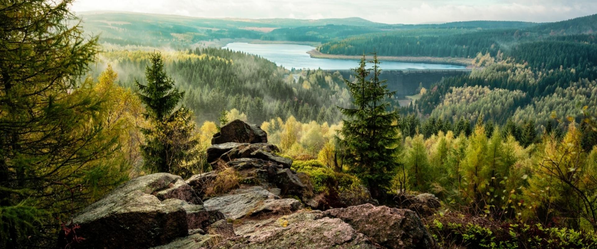 Erzgebirge Flaje See 
