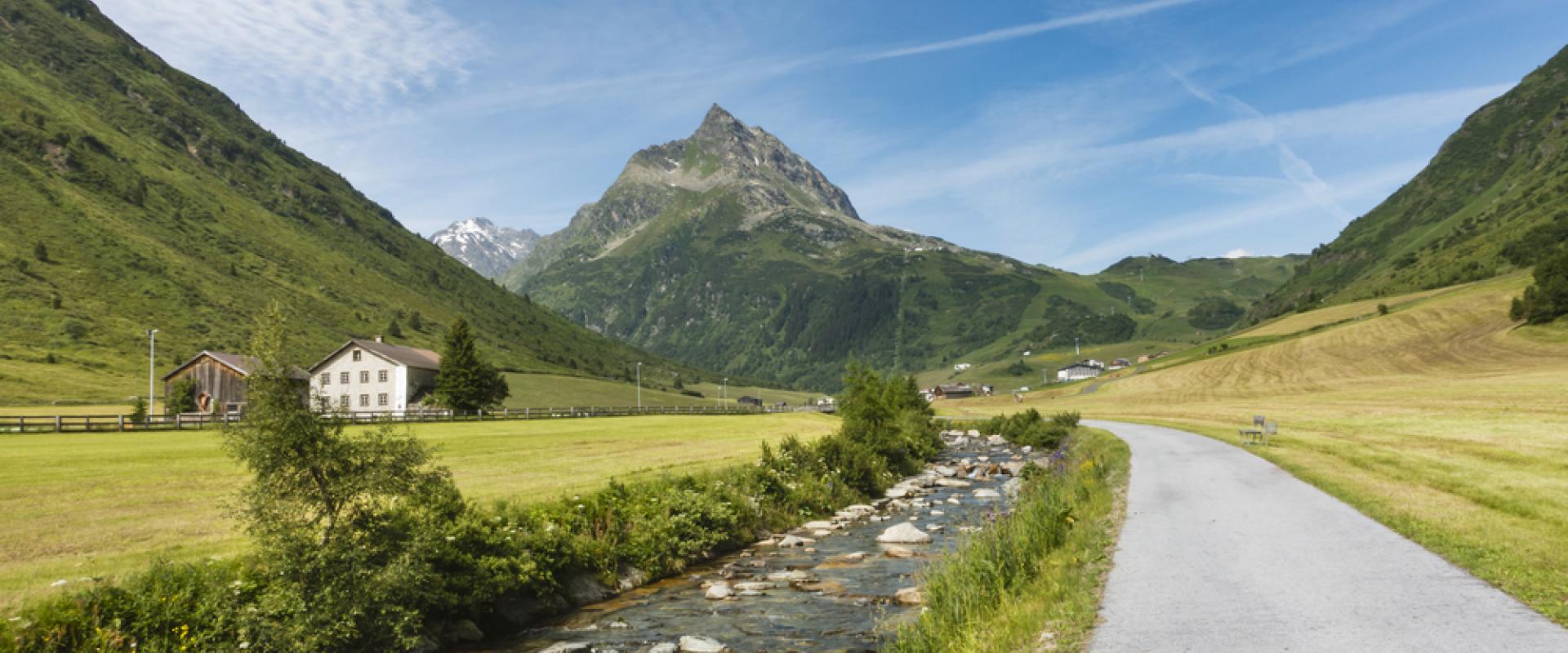 Fluß Trisanna 