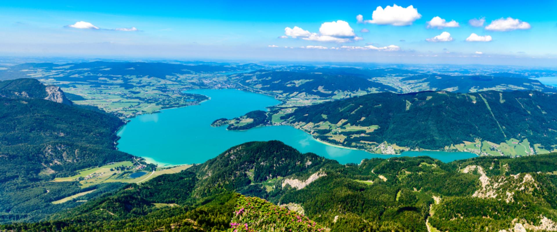 Mondsee Luftaufnahme 