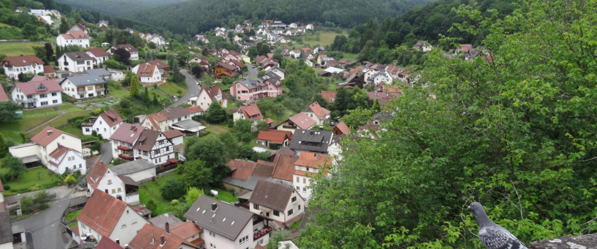 Blick von Burg Rieneck 