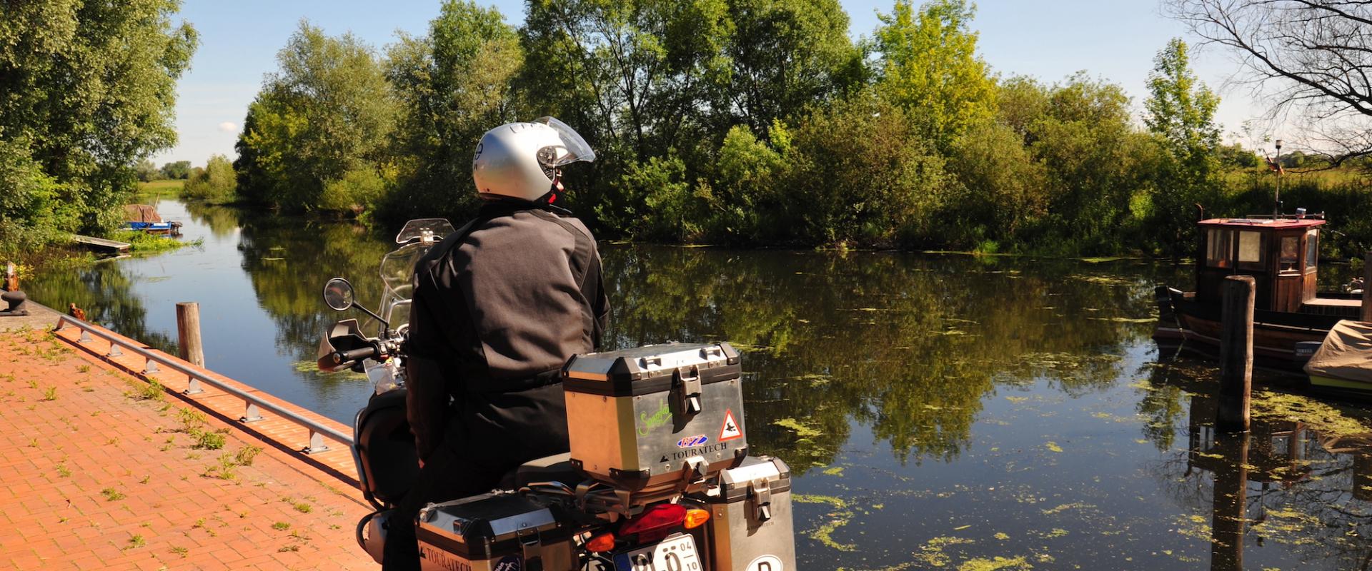 Brandenburg Motorrad Touren am Wasser