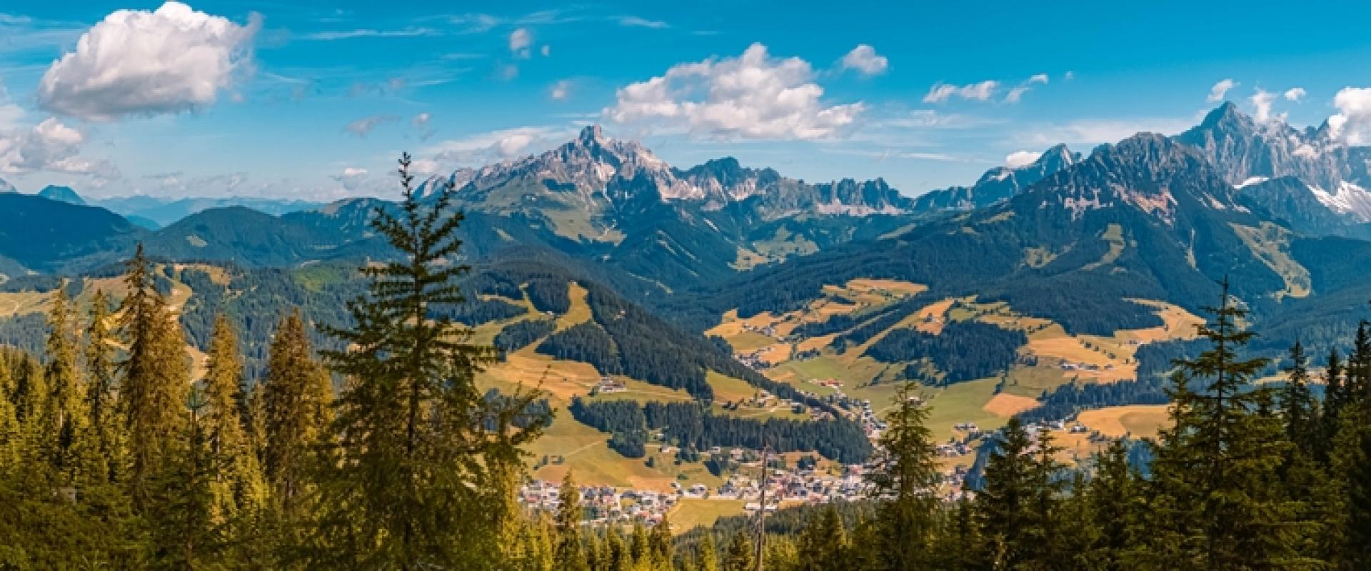 Blick auf den Rossnbrand