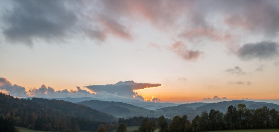 Landschaft bei Grafenau 