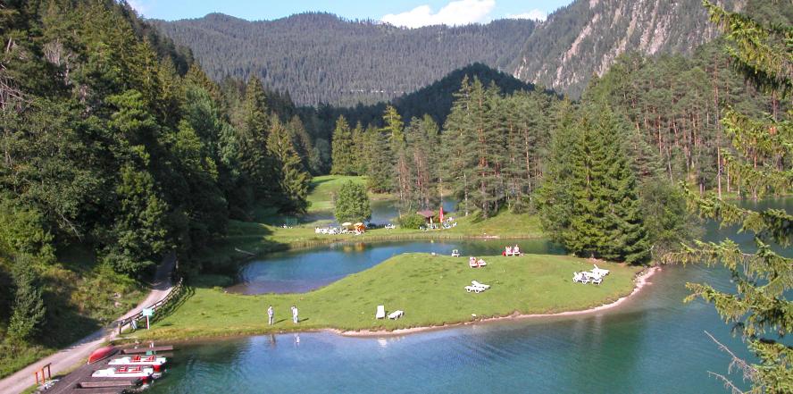 Südrampe des Fernpass, am Fernsteinsee