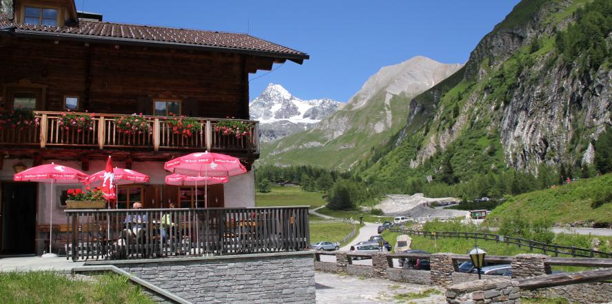 Kalser Glocknerstr beim Lucknerhaus