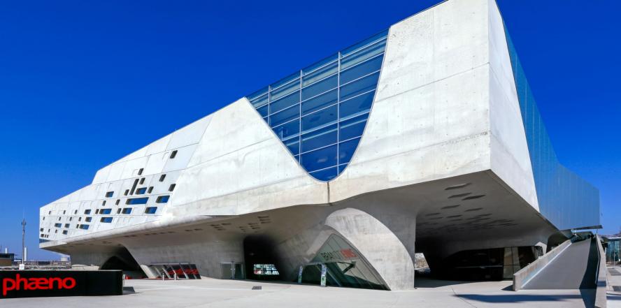 Phaeno Experimentierlandschaft - Gebäude 