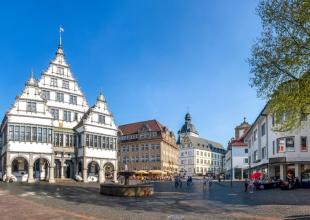 In der Altstadt von Paderborn