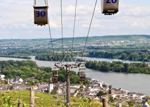 Rüdesheim Seilbahn zum Niederwald Denkmal