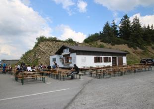 Raststelle auf dem Furkajoch