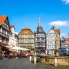 Der Marktplatz von Fritzlar
