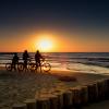 Sonnenuntergang bei Binz 