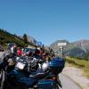 Motorradtreff auf der Passhöhe vom Hahntennjoch