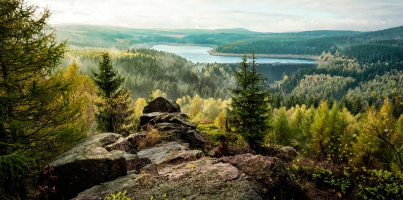 Erzgebirge Flaje See 