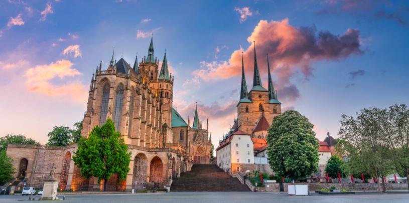 Domplatz Erfurt 