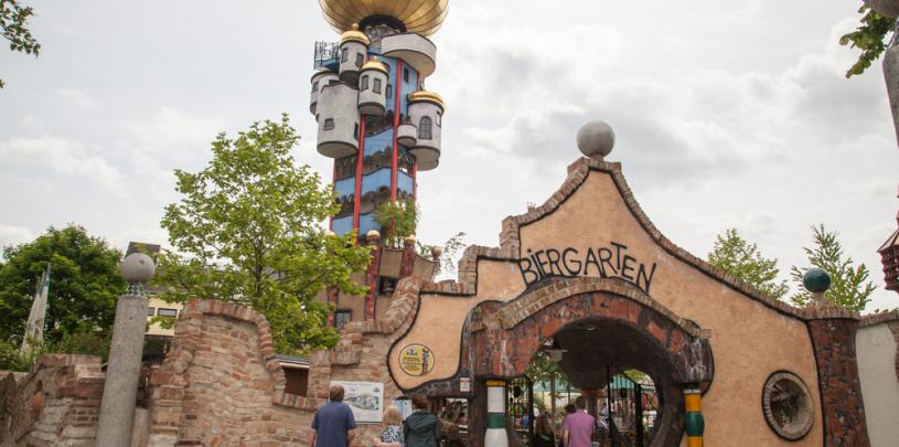 Kuchlbauers Bierwelt mit Hundertwasserhaus 