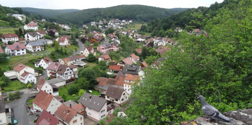 Blick von Burg Rieneck 