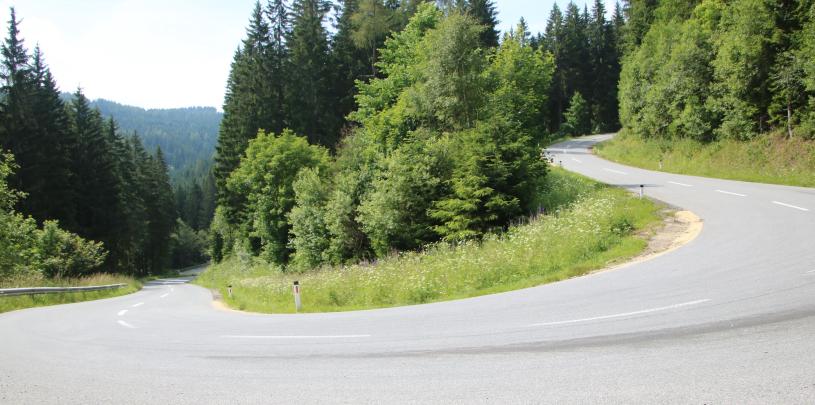 2016-07-08 Urlaub A 05077 Klippitztoerl, Ostrampe, 6 km vor dem Pass.JPG
