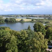 Blick über die Seen von Röbel