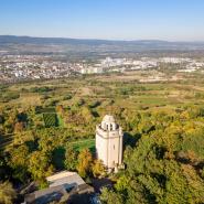 Ingelheim mit Bismarckturm 
