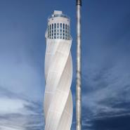 Aufzugtestturm 